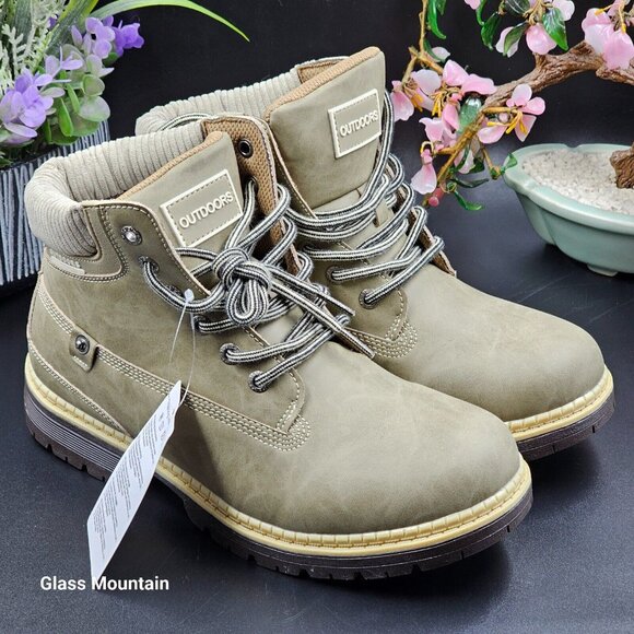 SOLD - The Outdoors Company UK Waterproof Lightweight Ankle Casual Hiking Boots - Picture 2 of 10